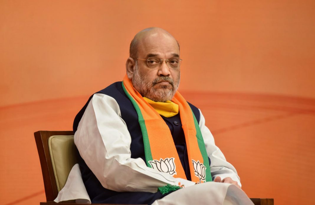 Amit Shah holds Review Meeting