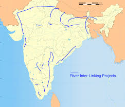 Image result for interlinking India's rivers